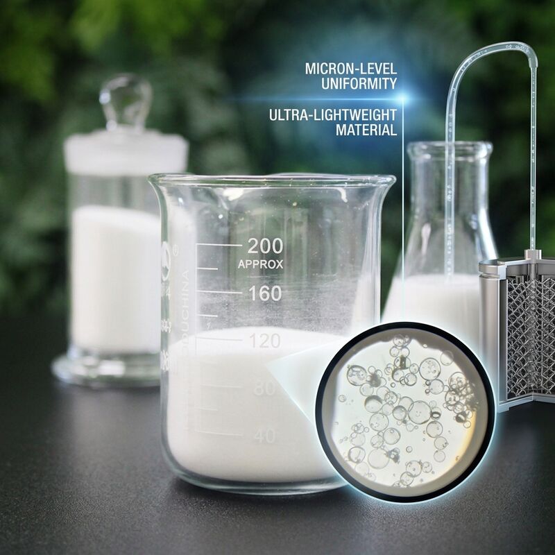 Low Moisture Absorption Highly Reflective Glass Microbubbles for Lightweight Fillers and Industrial Applications